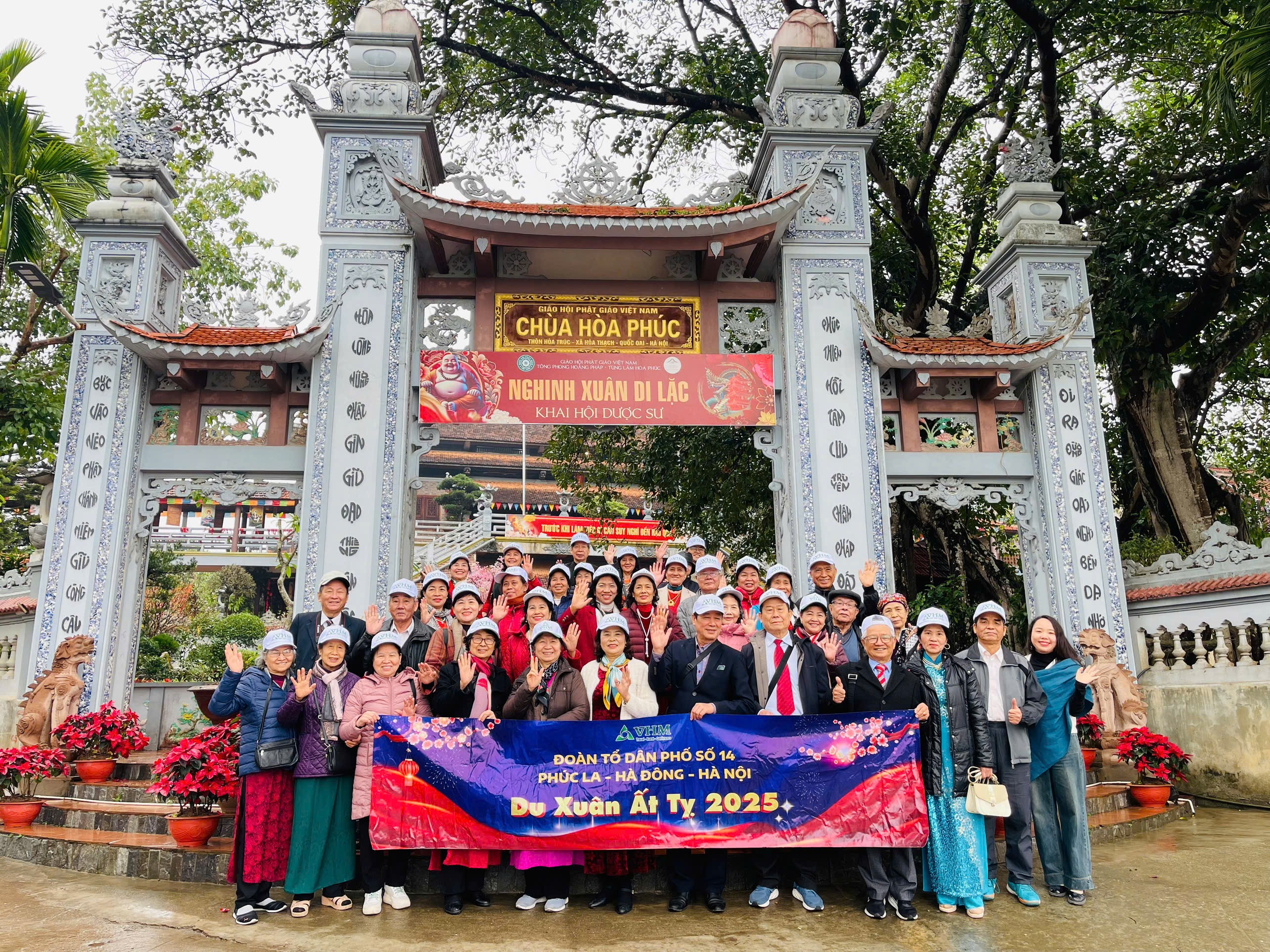 Du Xuân Ất Tỵ Chùa Tây Phương - Chùa Hoà Phát - Đền Ứng Thiên Đoàn TDP 14 KĐT Văn Quán - Hà Đông